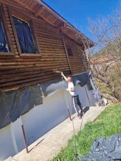 Боядисване на стара дървена фасада  - TIB - Плевен, Ловеч, Троян, Луковит, Кнежа, Белене, Свищов, Червен бряг