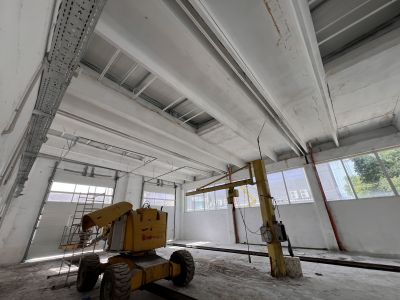 Машинно боядисване на депото на Тролейте в Плевен - TIB - Плевен, Ловеч, Троян, Луковит, Кнежа, Белене, Свищов, Червен бряг