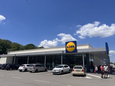 Безвъздушно боядисване - Полагане на пожаро устойчива  боя - Lidl Плевен - TIB - Плевен, Ловеч, Троян, Луковит, Кнежа, Белене, Свищов, Червен бряг